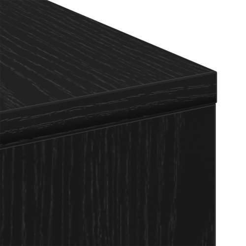 Stolić za kavu Crni Hrast 90x90x28 cm Inženjersko drvo Cijena