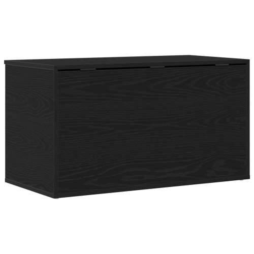 Kutija za skladištenje Crni hrast 84x42x46 cm Odlična konstrukcija od drveta Cijena
