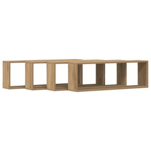 Police 4 kom Artisan hrast 80x15x26 cm od konstruiranog drva Cijena