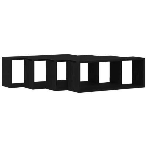 Set polica od 4 komada - Crveni hrast - 60x15x23 cm - Napravljeno od inženjerskog drva Cijena