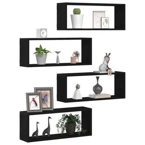 Set polica od 4 komada - Crveni hrast - 60x15x23 cm - Napravljeno od inženjerskog drva Cijena