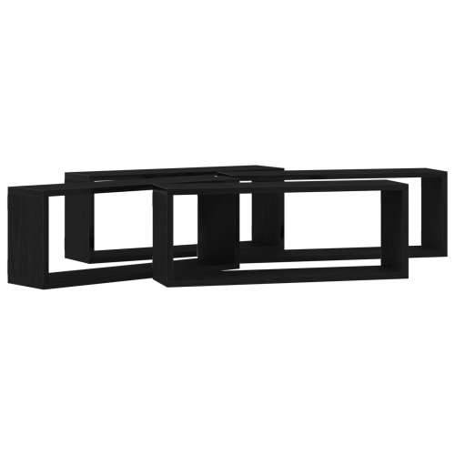 Set polica od 4 komada - Crveni hrast - 60x15x23 cm - Napravljeno od inženjerskog drva Cijena