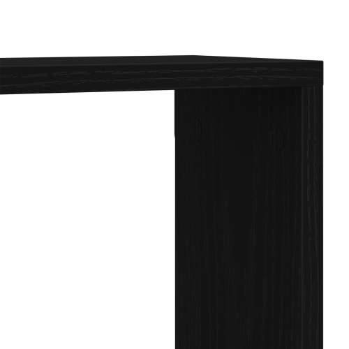 Zidni ormar u crnom hrastu 78x15x92 cm, od inženjerskog drva Cijena