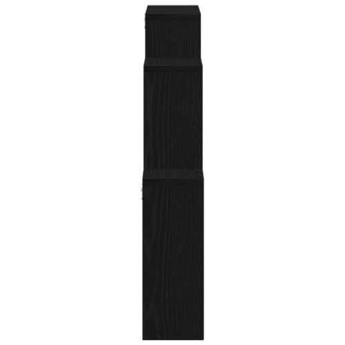 Zidni ormar Crni hrast 80x15x78,5 cm, kvalitetno drvo Cijena