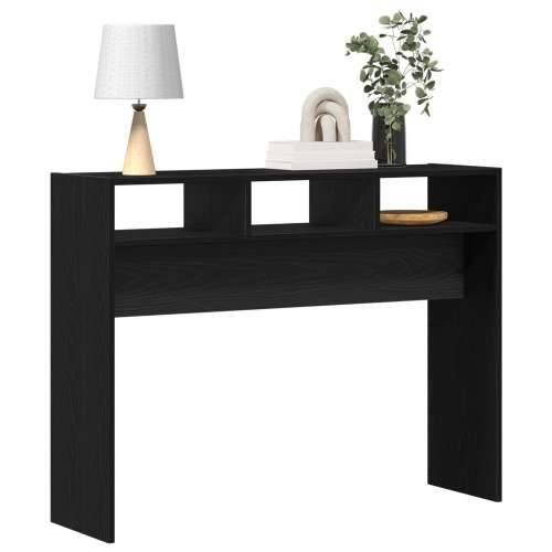Konzolni stol Crna hrastovina 105x30x80 cm od inženjerskih drva Cijena