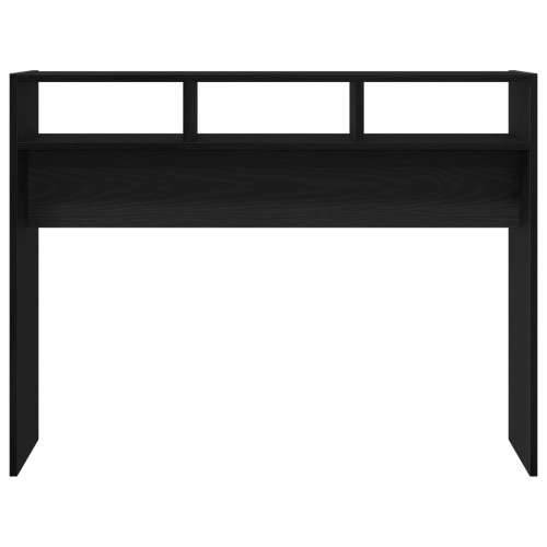 Konzolni stol Crna hrastovina 105x30x80 cm od inženjerskih drva Cijena