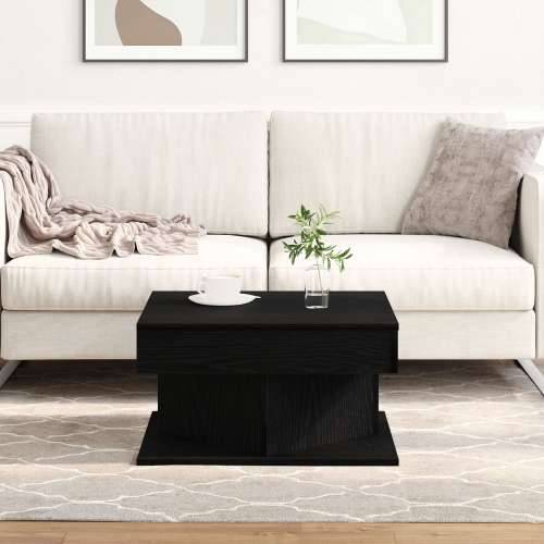 Stolić za kavu Crni hrast 57x57x30 cm Inženjerska drvo Cijena