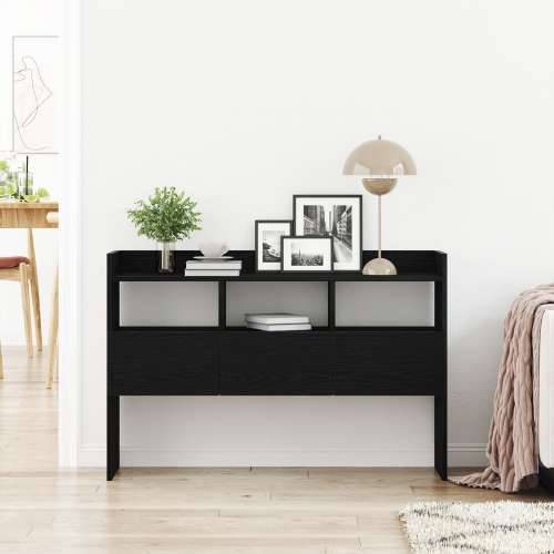 Predsjedatelj Crna Hrast 105x30x70 cm Konstruirano drvo Cijena