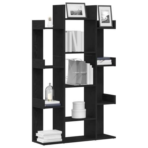 Knjižni ormar crni hrast 86x25,5x140 cm od drvenih materijala Cijena