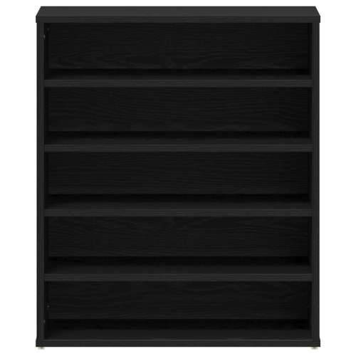 Ormar za cipele crni hrast 60x35x70 cm od konstruiranog drveta Cijena