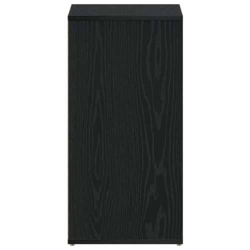Ormar za cipele crni hrast 60x35x70 cm od konstruiranog drveta Cijena