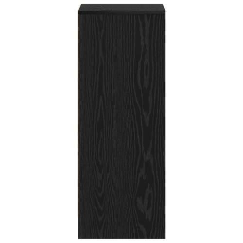 Ormar za cipele Crni Hrast 60x35x92 cm Odabrano drvo Cijena