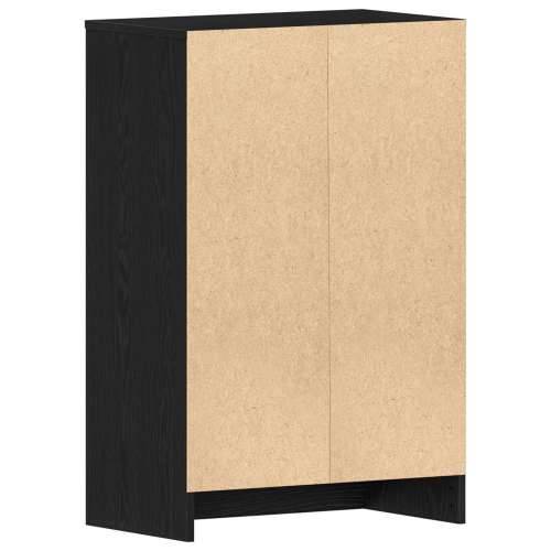 Ormar za cipele Crni Hrast 60x35x92 cm Odabrano drvo Cijena