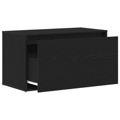 klupa za hodnik crni hrast 80x40x45 cm odabrano drvo Cijena