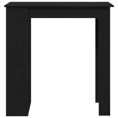 Bar Stol s Policom - Crni Hrast, 102x50x103.5 cm, Izrađen od inženjerskog drva Cijena