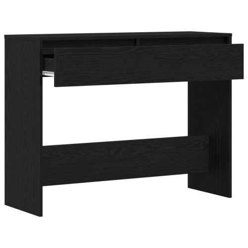 Crni Oslonički Sto - 100x35x76.5 cm - Konstruirano drvo Cijena