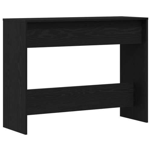 Crni Oslonički Sto - 100x35x76.5 cm - Konstruirano drvo Cijena