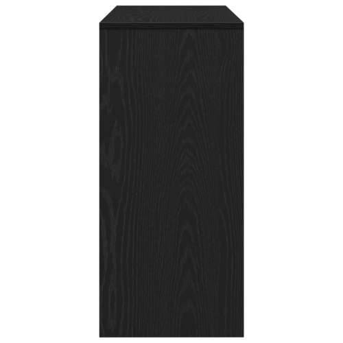 Crni Oslonički Sto - 100x35x76.5 cm - Konstruirano drvo Cijena