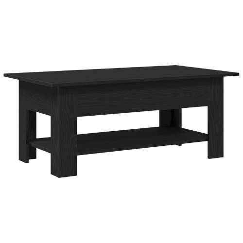 Stolić za kavu crna hrastovina 102x55x42 cm umjetno drvo Cijena