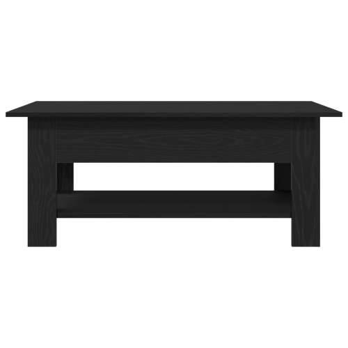 Stolić za kavu crna hrastovina 102x55x42 cm umjetno drvo Cijena