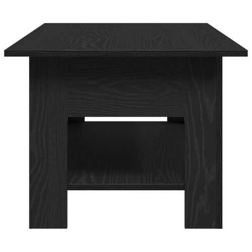 Stolić za kavu crna hrastovina 102x55x42 cm umjetno drvo Cijena