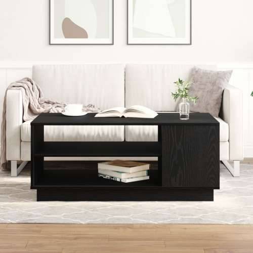 Crni Oak Stolić za kavu 102x55x43 cm od inženjerskog drva Cijena