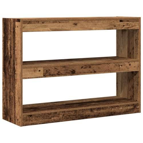Knjiga Kabinet/Dijelitelj Ureda u Starom Drvetu, 100x30x72 cm, Izrađeno od Inženjerskog Drva Cijena