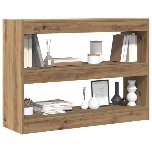 Regal/Dijelilac prostora - Umjetni hrast - 100x30x72 cm - Izrađeno od konstruiranog drveta Cijena