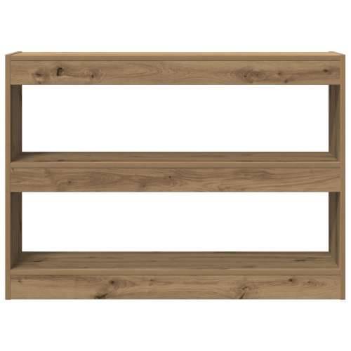 Regal/Dijelilac prostora - Umjetni hrast - 100x30x72 cm - Izrađeno od konstruiranog drveta Cijena