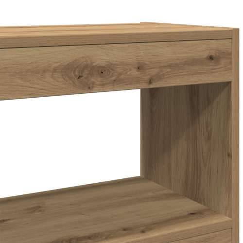 Regal/Dijelilac prostora - Umjetni hrast - 100x30x72 cm - Izrađeno od konstruiranog drveta Cijena