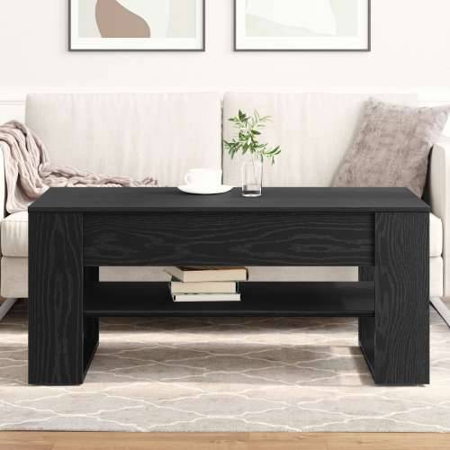 Stolić za kavu - Crna hrastovina, 102x55x45 cm, Konstruirano drvo Cijena