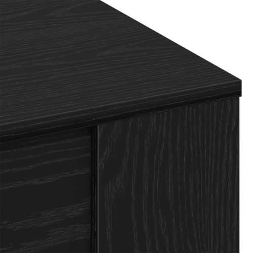 Stolić za kavu - Crna hrastovina, 102x55x45 cm, Konstruirano drvo Cijena
