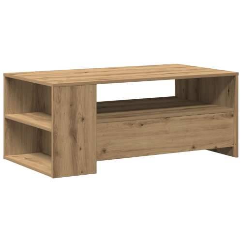 Stolić za kavu - Umjetni hrast - 102x55x43.5 cm - Izrađeno od konstruiranog drveta Cijena