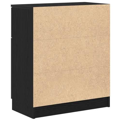 Crni Hrastov Sideboard 60x30x70 cm Konstruirano drvo Cijena