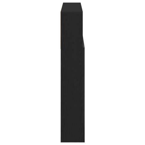 Okvir za krevet Crna hrastovina 180x19x103,5 cm Cijena