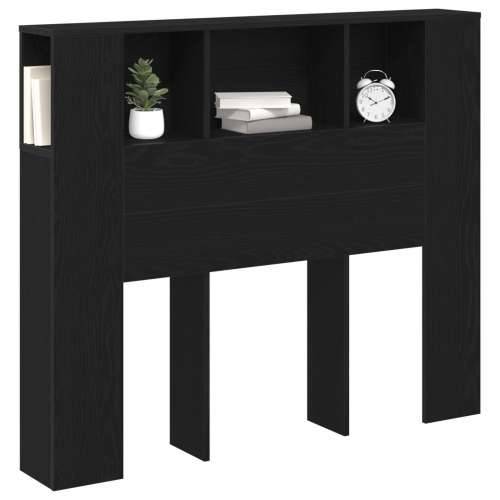 Uzglavlje Ormar Crni Hrast 120x19x104,5 cm Konstruirano drvo Cijena
