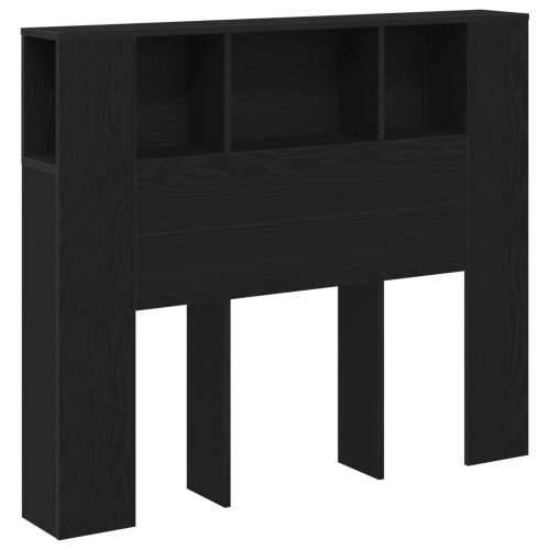 Uzglavlje Ormar Crni Hrast 120x19x104,5 cm Konstruirano drvo Cijena