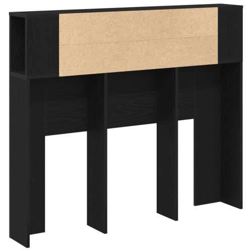 Uzglavlje Ormar Crni Hrast 120x19x104,5 cm Konstruirano drvo Cijena