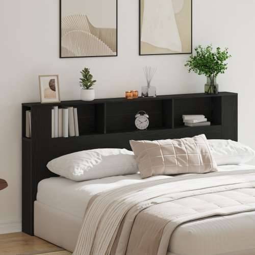 Okvir za krevet Crni hrast 200x18,5x104,5 cm Cijena