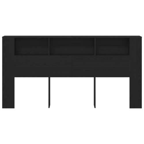 Okvir za krevet Crni hrast 200x18,5x104,5 cm Cijena