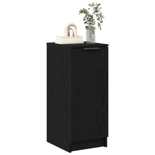 Ormar za cipele Crni Hrast 30x35x70 cm od Konstruiranog drveta Cijena