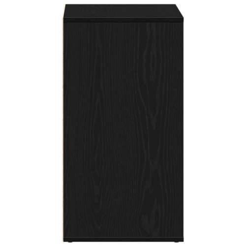 Crni hrast kozmetički ormar 80x40x75 cm od konstruiranog drva Cijena