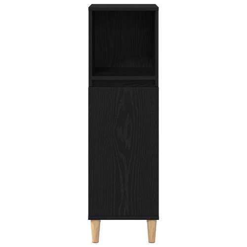 Kupaonski ormar Crna hrast 30x30x100 cm Konstruirano drvo Cijena