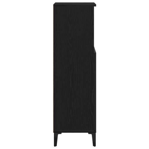 Ormar za kupaonicu Crna Hrast 30x30x100 cm Konstruirano drvo Cijena