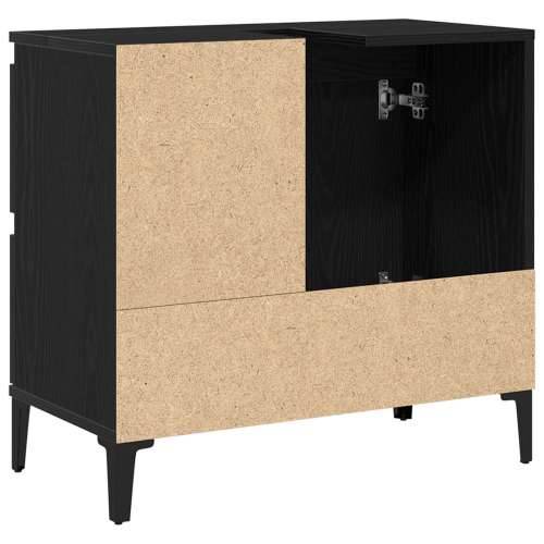 ormar s Lavabo - Umivaonikom crni hrast 65x33x60 cm konstruirano drvo Cijena