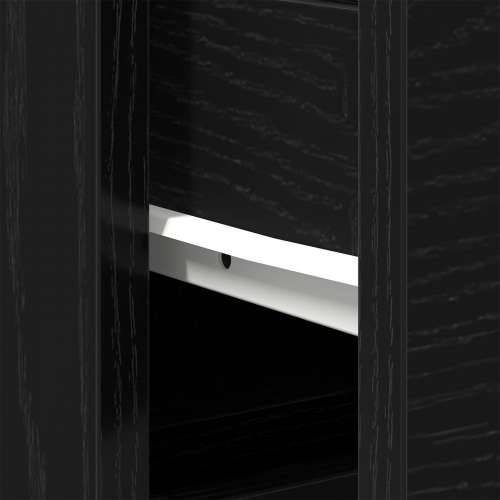 ormar s Lavabo - Umivaonikom crni hrast 65x33x60 cm konstruirano drvo Cijena