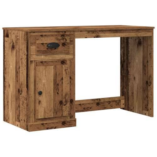 Radni stol s pohranom od starog drveta 50x115x75 cm inženjerska drvo Cijena