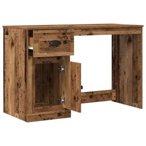 Radni stol s pohranom od starog drveta 50x115x75 cm inženjerska drvo Cijena