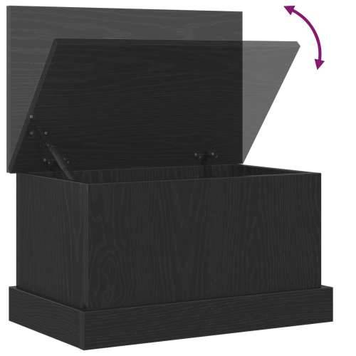 Kutija za Skladištenje Crni Hrast 50x30x28 cm Konstruirano Drvo Cijena