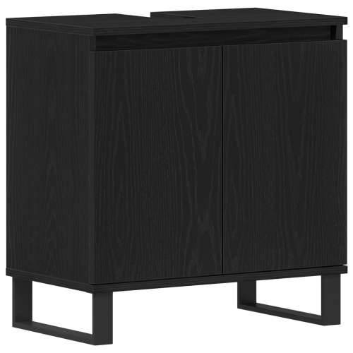 Ormarić za Lavabo - Umivaonik crna hrastovina 58x33x60 cm konstruirano drvo Cijena